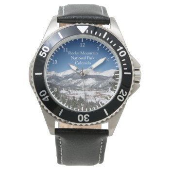 Rocky Mountain National Park Watch by Capts_Nature_Store at Zazzle