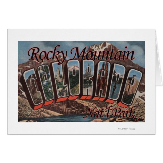 Rocky Mountain Nat'l Park, Colorado (Front Horizontal)