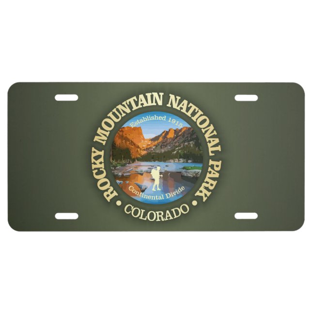 Rocky Mountain (NP2) License Plate (Front)
