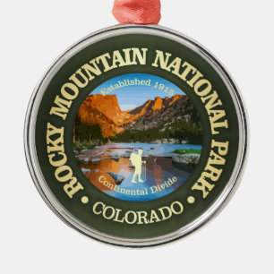 Rocky Mountain (NP2) Metal Ornament