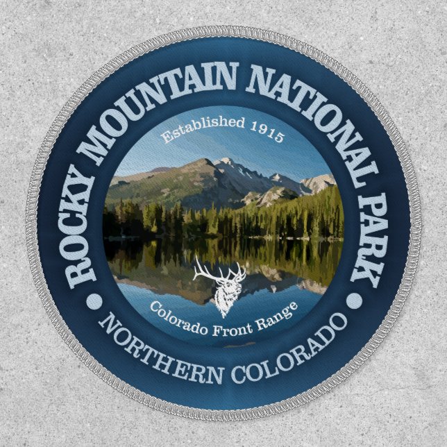 Rocky Mountain NP 2  Patch (Front)
