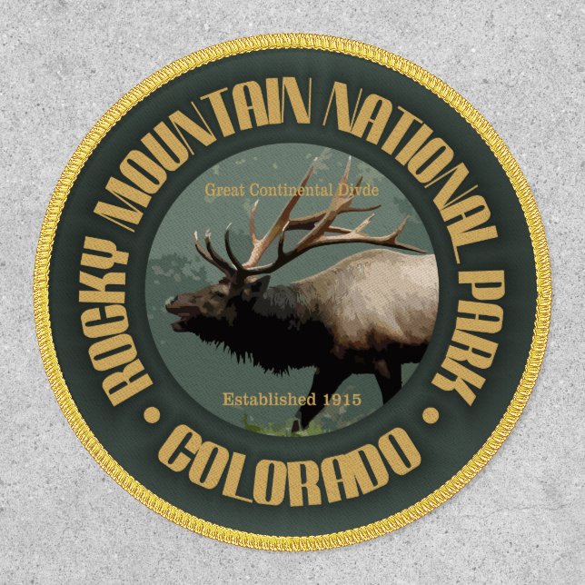 Rocky Mountain NP  Patch (Front)