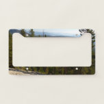 Rocky Mountain Overlook in Early Fall License Plate Frame