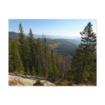 Rocky Mountain Overlook in Early Fall Postcard