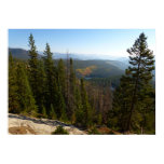 Rocky Mountain Overlook in Early Fall Poster
