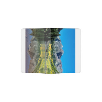 Rocky Mountain peaks called the Maroon Bells Case- Passport Holder