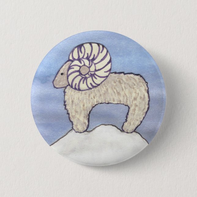Rocky Mountain Ram Button (Front)