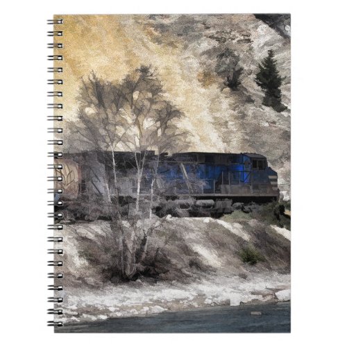 Rocky Mountain Ranger Train Notebook