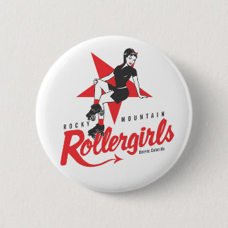 Rocky Mountain Rollergirls Button