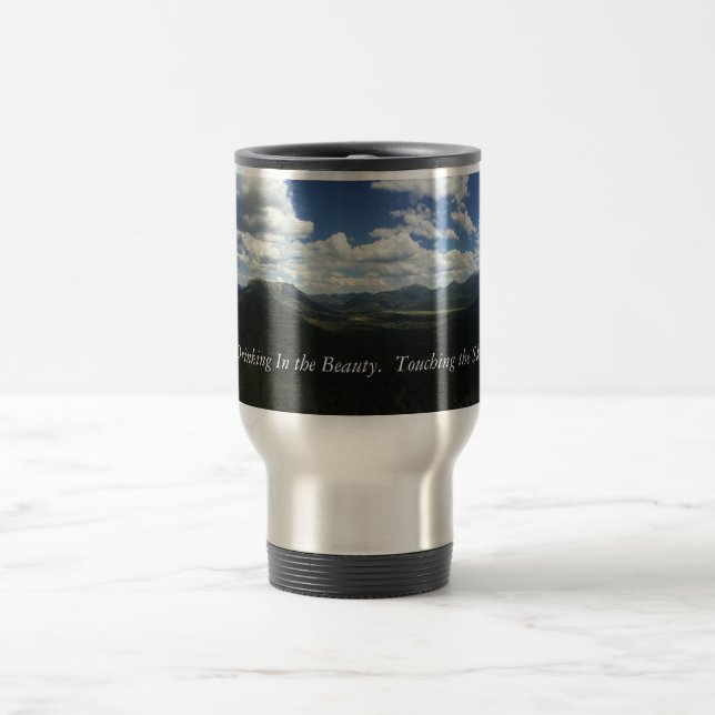 Rocky Mountain Traveller Travel Mug (Center)