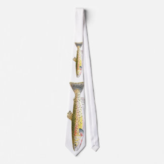Rocky Mountain Trout Fish Neck Tie