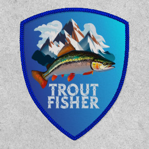 Rocky Mountain Trout Fisher Patch
