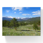 Rocky Mountain View Paperweight