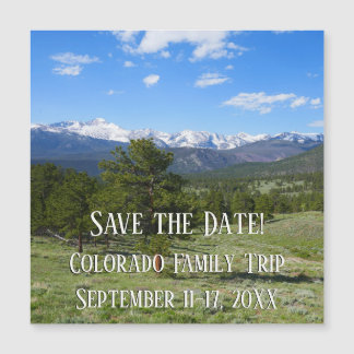 Rocky Mountain View Scenic Landscape