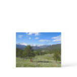 Rocky Mountain View Scenic Landscape