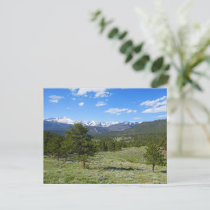 Rocky Mountain View Scenic Landscape