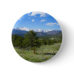 Rocky Mountain View Scenic Landscape Button