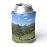 Rocky Mountain View Scenic Landscape Can Cooler
