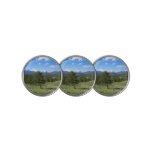 Rocky Mountain View Scenic Landscape Golf Ball Marker