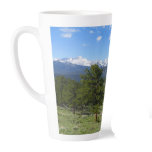 Rocky Mountain View Scenic Landscape Latte Mug