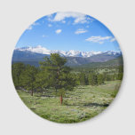 Rocky Mountain View Scenic Landscape Magnet