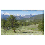 Rocky Mountain View Scenic Landscape Place Card Holder