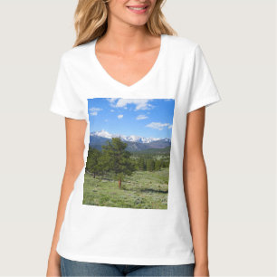 Rocky Mountain View Scenic Landscape T-Shirt