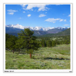 Rocky Mountain View Scenic Landscape Wall Decal