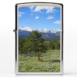 Rocky Mountain View Scenic Landscape Zippo Lighter