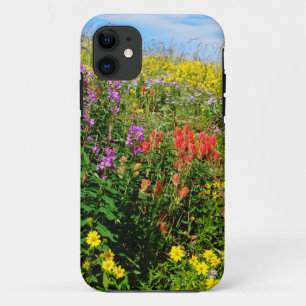 Rocky Mountain Wildflowers iPhone 11 Case
