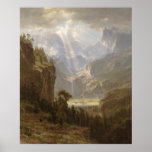 Rocky Mountains Albert Bierstadt Poster