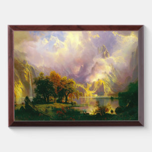 Rocky mountains award plaque
