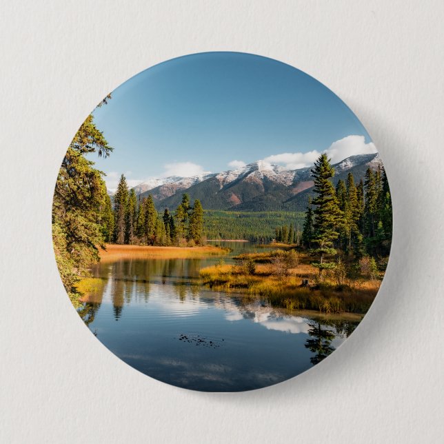 Rocky mountains button (Front)