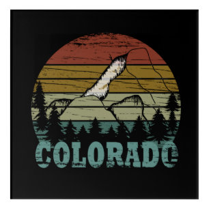 Rocky Mountains Colorado Acrylic Print