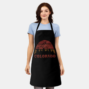 Rocky Mountains Colorado Apron