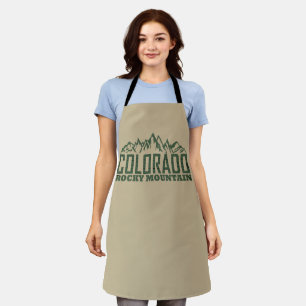 rocky Mountains Colorado Apron