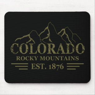 Rocky Mountains Colorado Mouse Pad