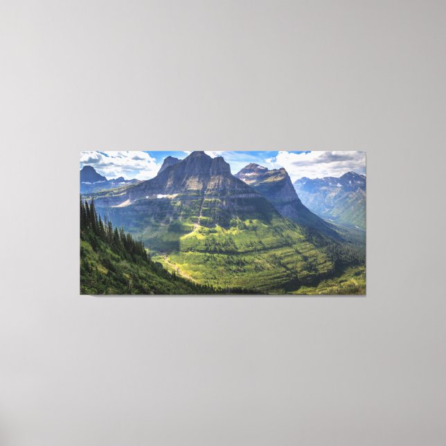 Rocky Mountains | Glacier National Park Canvas Print (Front)