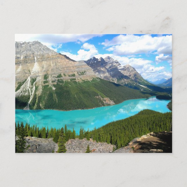 Rocky Mountains Lake Postcard (Front)