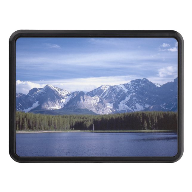 Rocky Mountains Lake Tow Hitch Cover (Front)