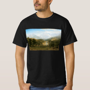 Rocky Mountains, Lander's Peak by Albert Bierstadt T-Shirt