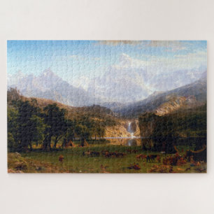 Rocky Mountains, Lander's Peak, California Jigsaw Puzzle