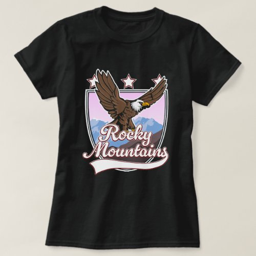 Rocky Mountains logo T_Shirt