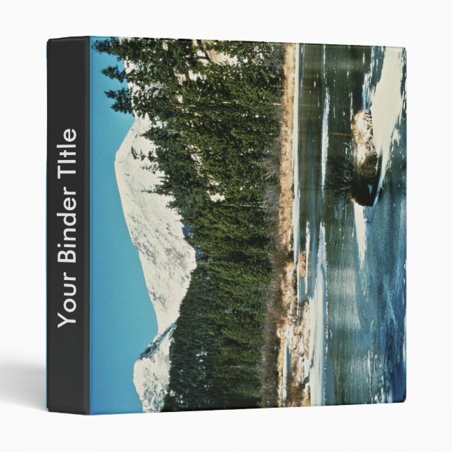 Rocky Mountains, National Park Binder (Front/Spine)