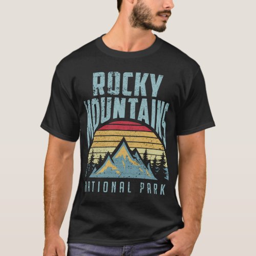 Rocky Mountains National Park Colorado T_Shirt
