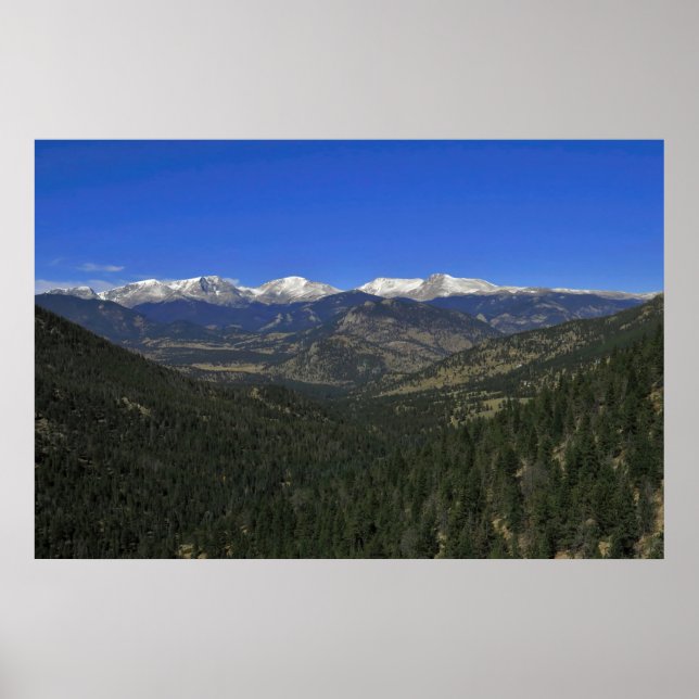Rocky Mountains Poster (Front)