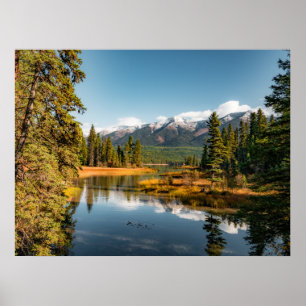 Rocky mountains poster