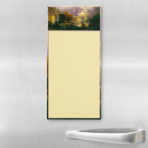 Rocky mountains serenity prayer magnetic notepad