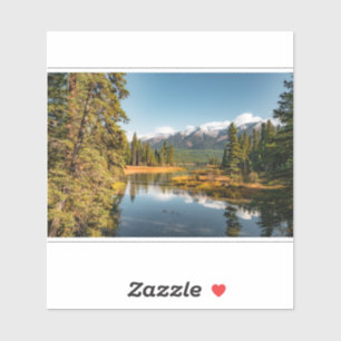 Rocky mountains sticker