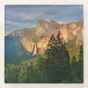 Rocky Mountains Yosemite, California Glass Coaster